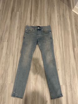 purple jeans