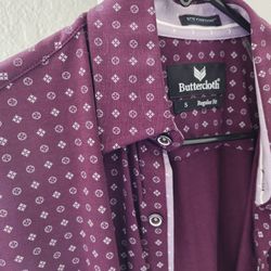 Buttercloth Mens Shirt Size Small