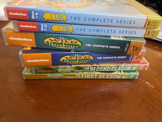 Set of Nickelodeon dvds