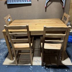 Kitchen Table And Chairs (5 Pieces)