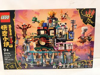LEGO MONKIE KID: The City of Lanterns (80036) Brand New Sealed RARE RETIRED $155