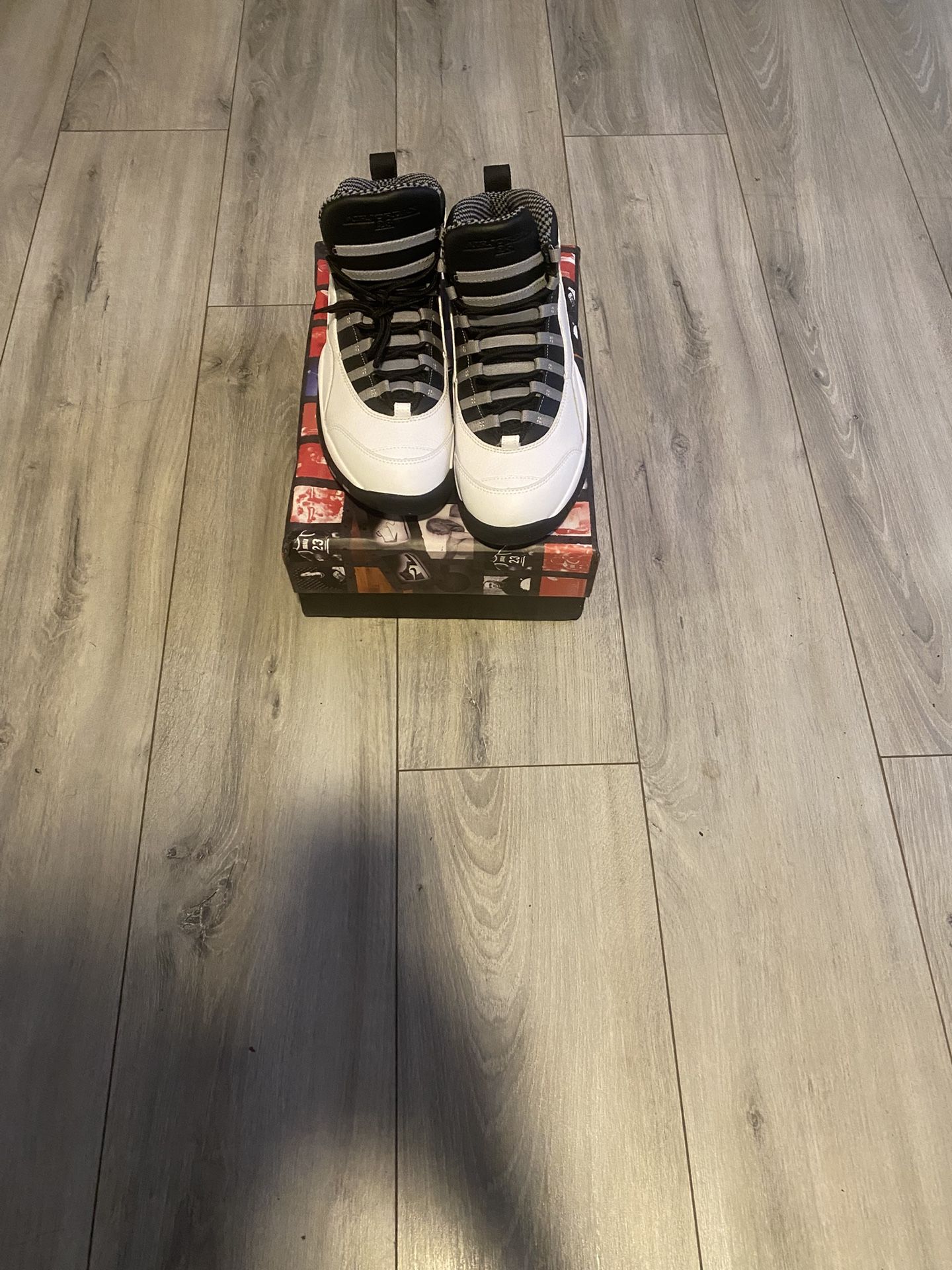 jordan retro 10’s grey steel