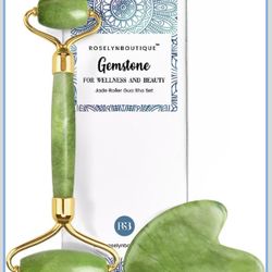 Jade Roller Gus Sha Set Brand New