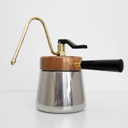 Vintage Espresso Maker Italy Italian Copper Coffee Steamer