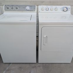 GE washer and dryer set. Can deliver