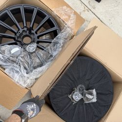 20” Rims Black (2) Only