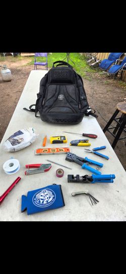 Used klein tools backpack and some tools  $90 firme área jersey village 77O41 pick up only b serious pls
