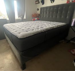Bed and mattress