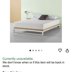 Zinus Memory Foam 11" BioFusion Mattress - King Size