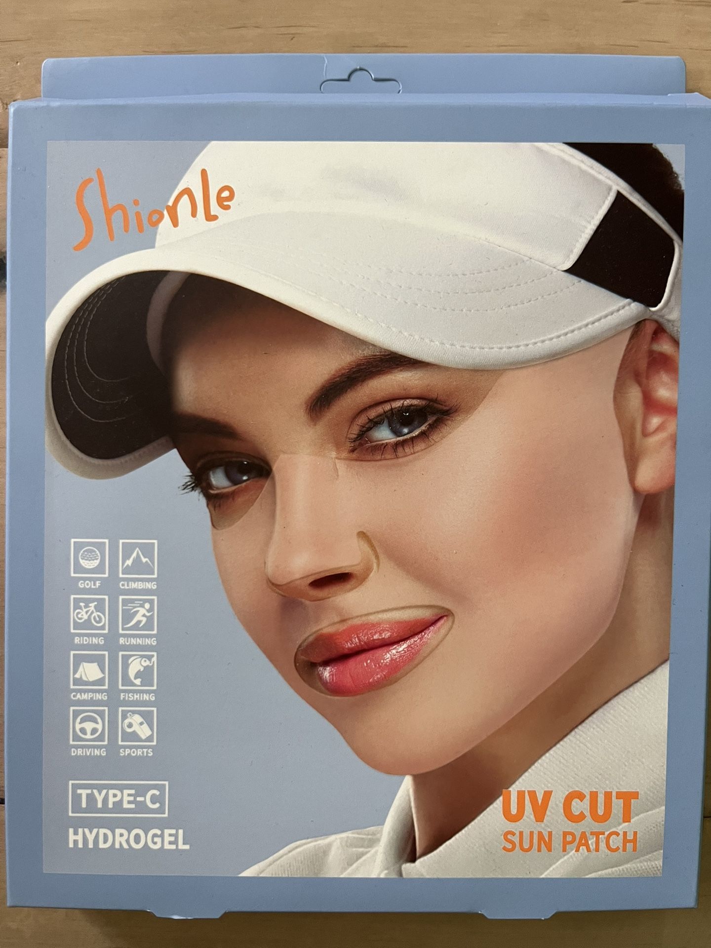 Shionle UV Cut Sun Patch Hydrogel Type-C, 4 Pack, Made In Korea