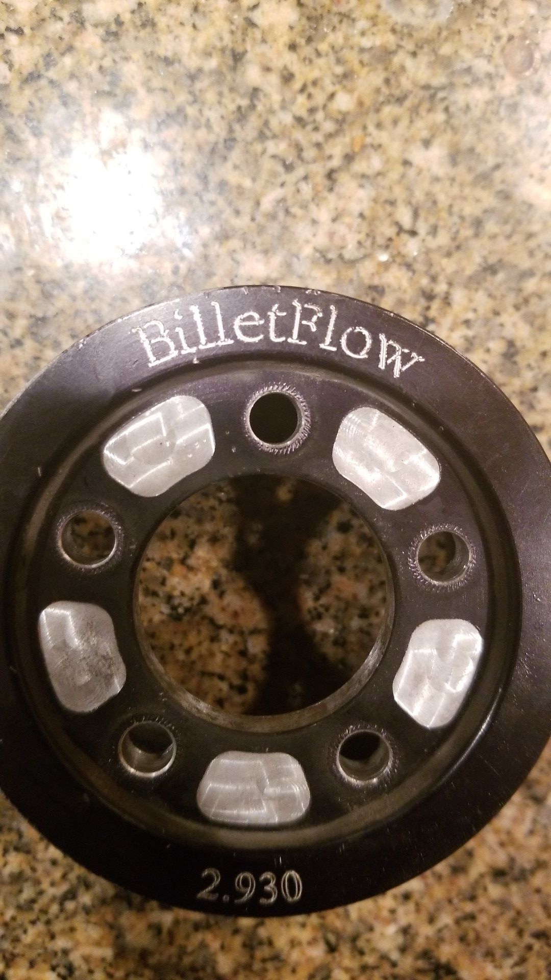 Billetflow 2.93 pulley for 03-04 Cobra