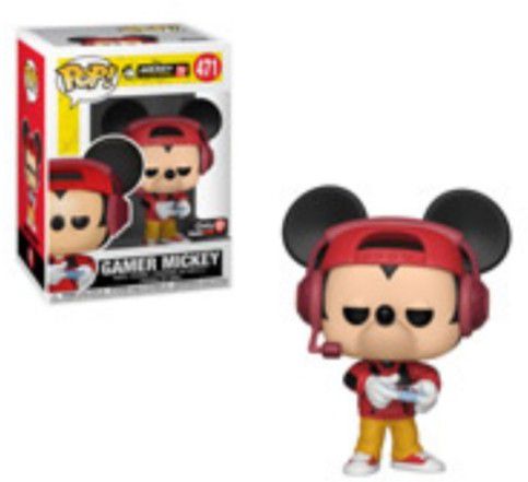 NEW Funko POP! Disney Mickey Mouse 471 Gamer