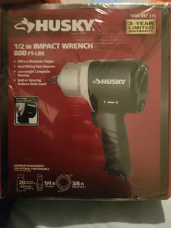 Husky 1/2inch impact