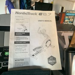 Nordic Track E6.7 Elliptical 