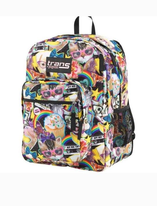 emoji trans by jansport backpack Megahertz II Multi-colored : Clothing, Shoes & Jewelry Student Backpack Jansport Emoji JanSport