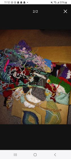 Box of yarn