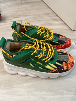 Versace Chain Reaction "Tropical Print" – Men's US 9.5 (EUR 43) – Worn < 5x