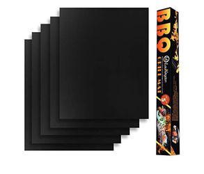 New Set of 5 BBQ Grill Nonstick Mats