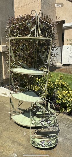 Decorative Metal Shelf Set