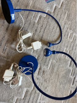 Set of 2 IKEA Jansjo LED Desk Lamps - Blue