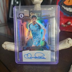 2023 Panini Select Premier League Signatures Claudio Pena #S-CR auto prizm card