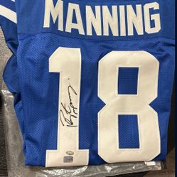 Peyton Manning Signed Jersey 