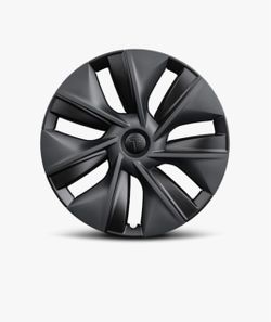 Tesla Wheel Cover Matte Black