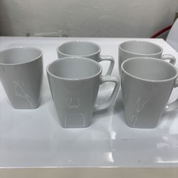 crate And Barrel  Coffee Mugs 
