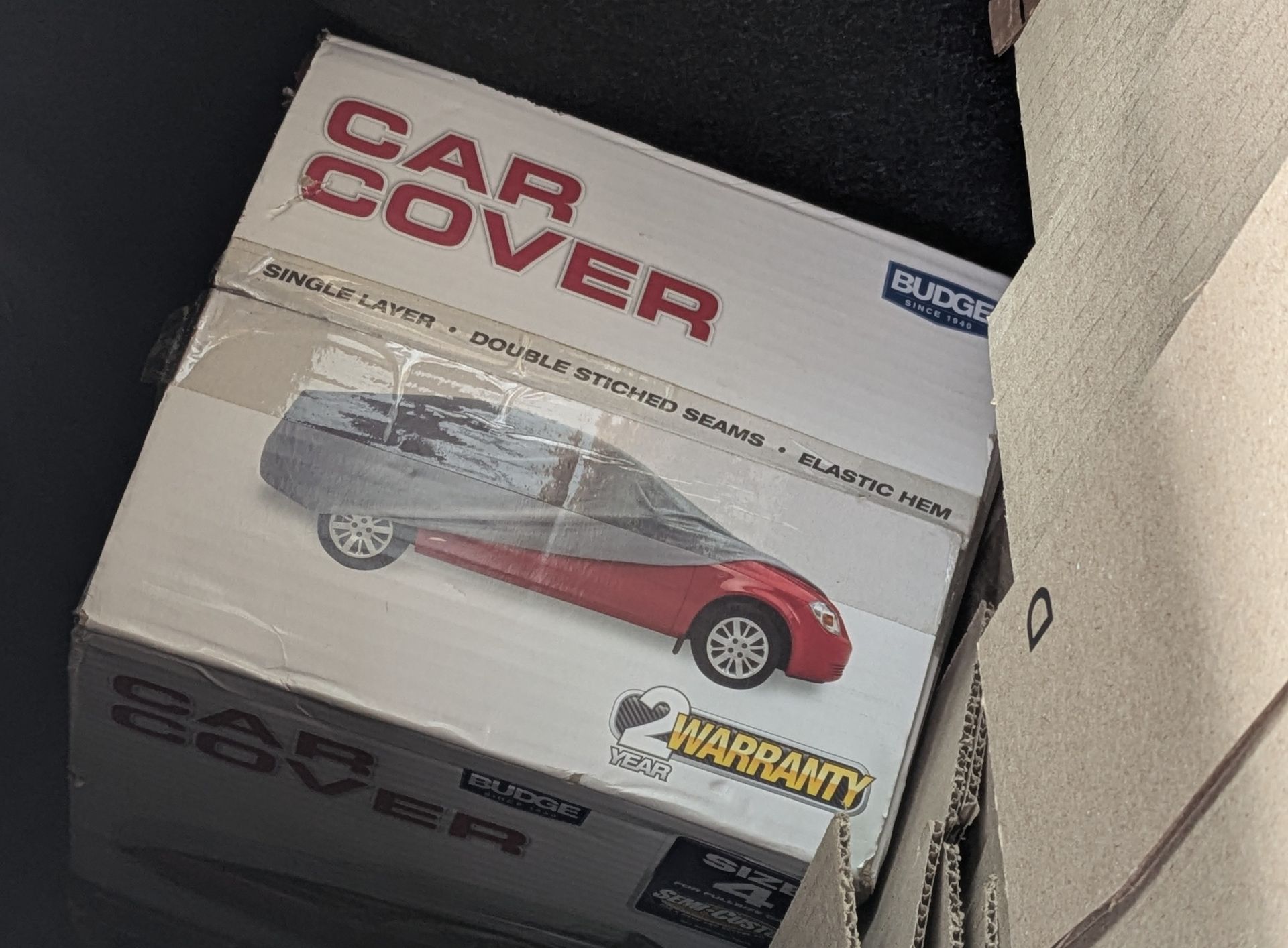 Budge car cover, size 4