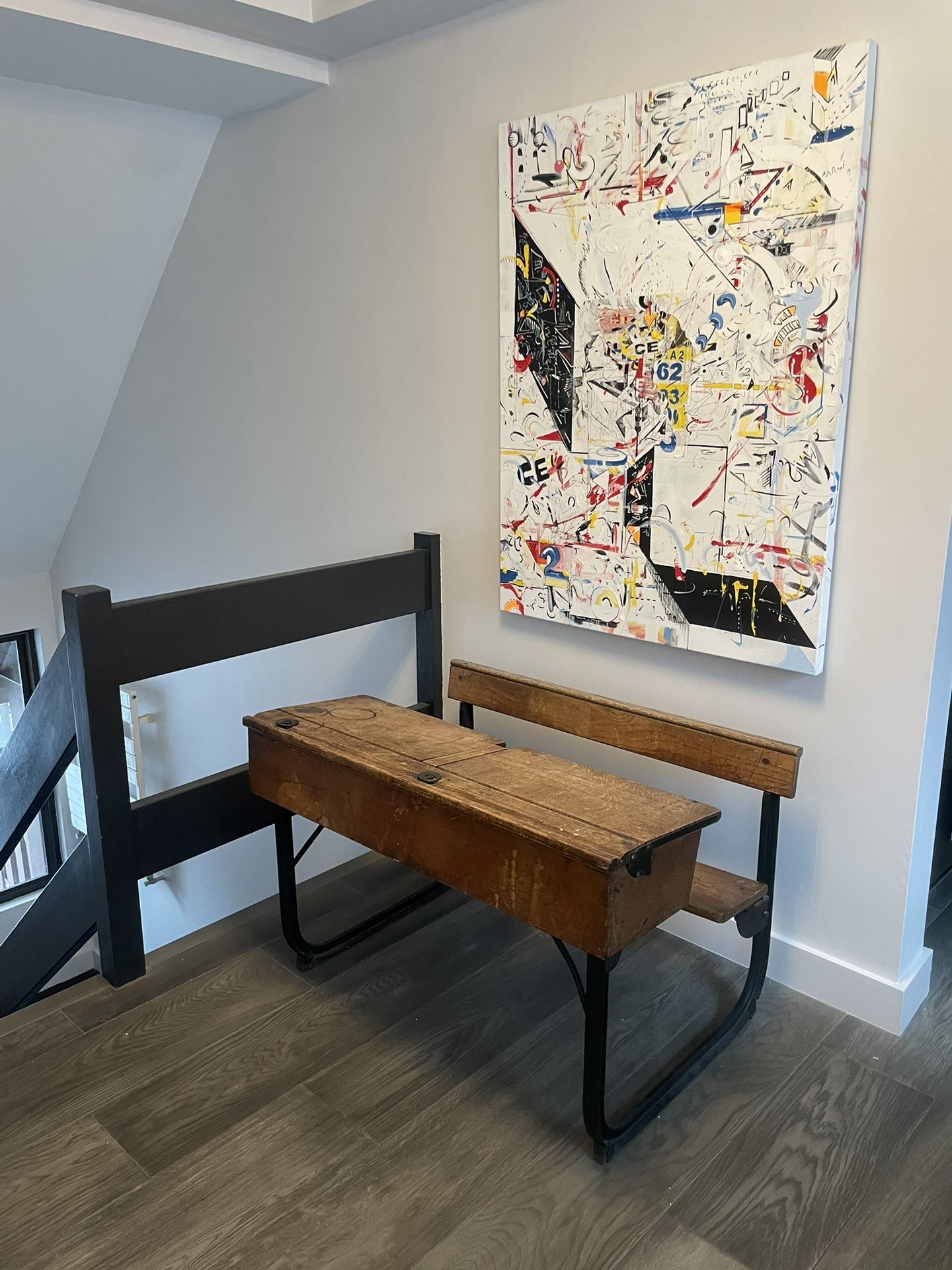 Antique Children’s Dual Desk