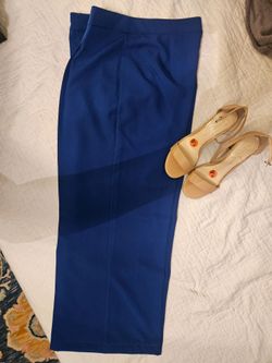 Royal blue dress pants sz. 14