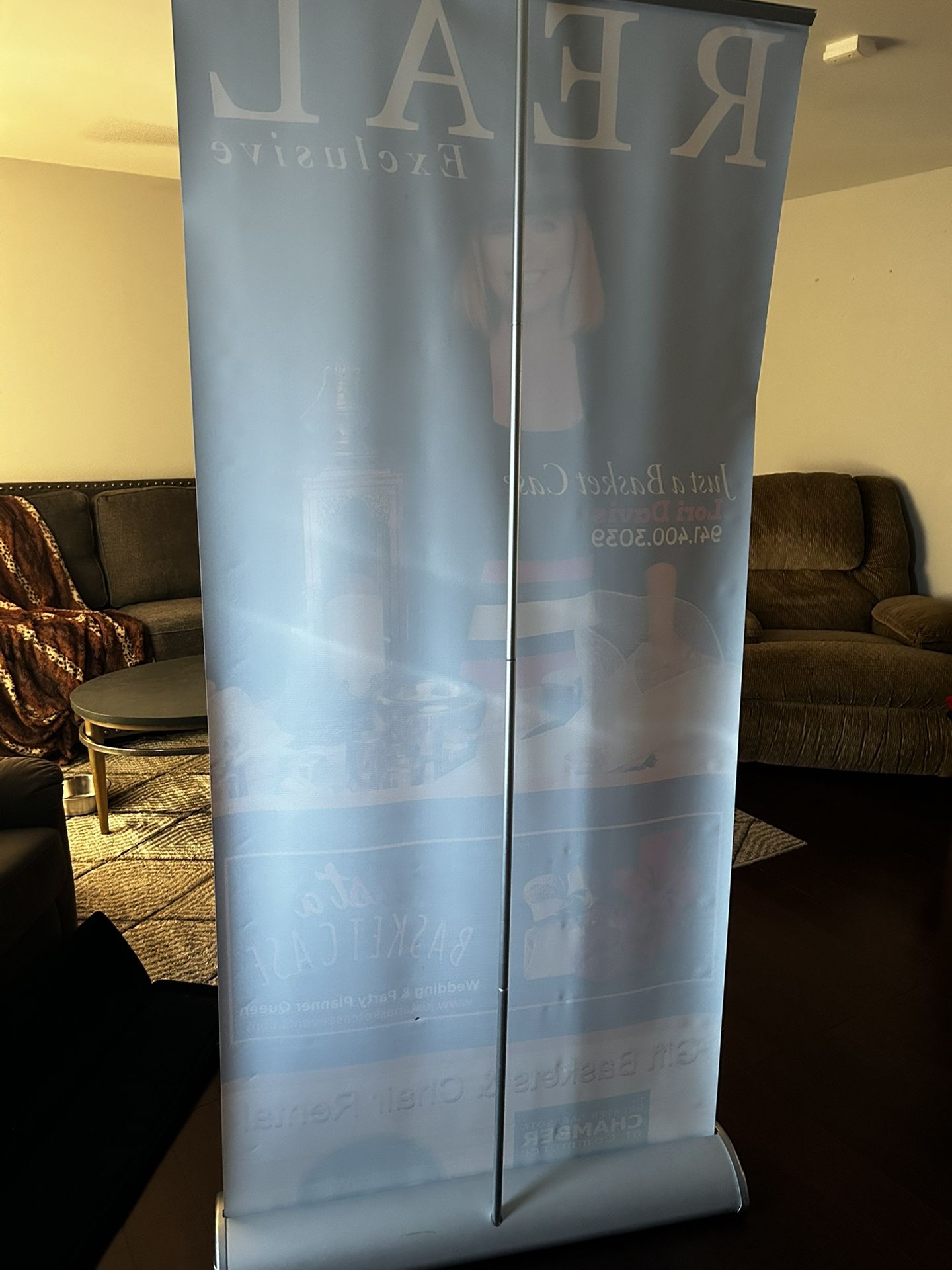 Standup Banner-w Travel Case