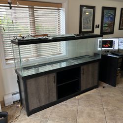 125 Gallon Fish Tank / Stand / Lights / Heater 