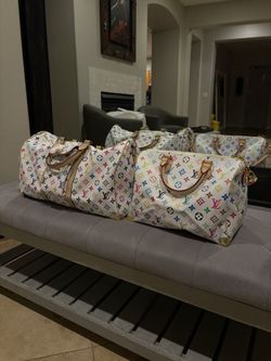 LV Duffle & Purse Matching Set