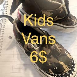Vans Shoes Camo Shark 