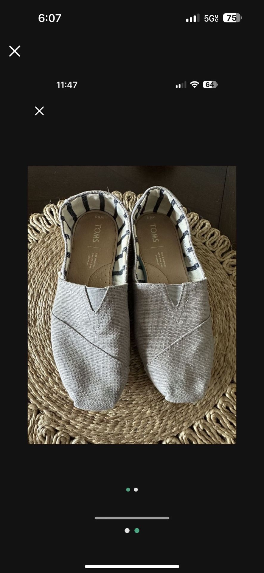 Woman’s Tom’s Slip Ons