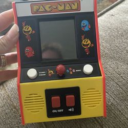 Hand Held PAC Man Arcade Game 