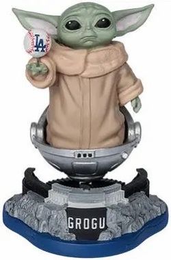 Grogu Dodgers Bobble head sealed