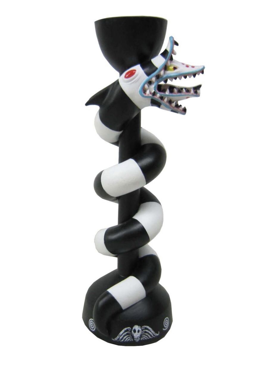 Beetlejuice Candle Holder-Samdworm