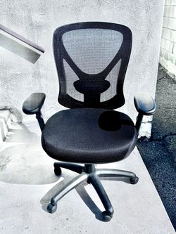 OFFICE CHAIR  Carder Ergonomic Fabric Swivel Computer and Desk Chair, Black