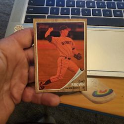 Gary Brown 328/620 Baseball Card