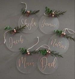 ORNAMENTS PERSONALIZED!!!