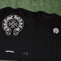 Chromehearts Bape Shirt Black And White 