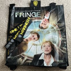 FRINGE Tote Bag w/ Shoulder Strap Warner Bros. SDCC Comic-Con 2011 23” X 27”