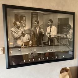 Framed The Rat Pack 