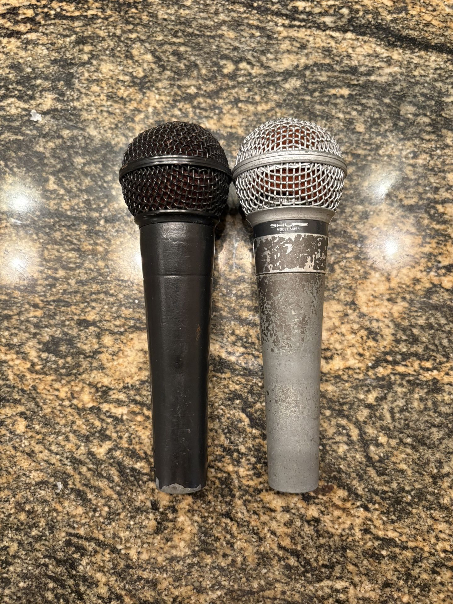 Vintage Shure Sm58 Microphones