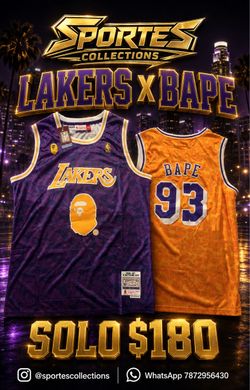 LAKERS x BAPE Jersey