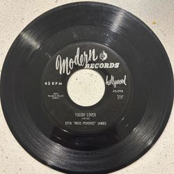 Etta James Tough Lover / Fools We Mortals Be 45 RPM 7" Record