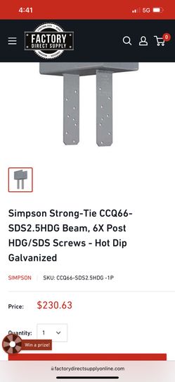 Simpson Strong-tie No Screws