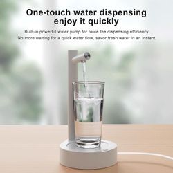 Desktop Water Dispenser with 7 Levels of Intelligent Quantitative Water for Home Office Outdoor (White) $9.99 New!